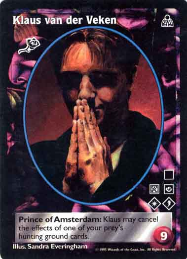 Klaus van der Veken [DS set] - VTES CCG
