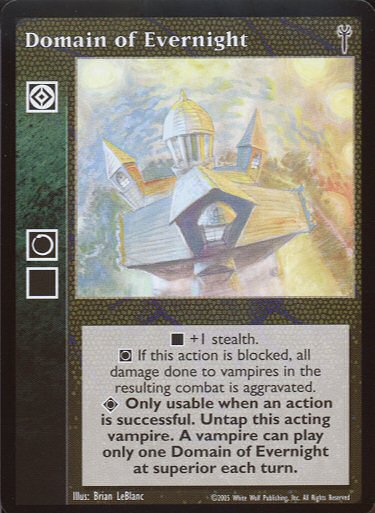 Domain of Evernight [LoB set] - VTES CCG