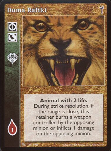 Duma Rafiki [LoB set] - VTES CCG