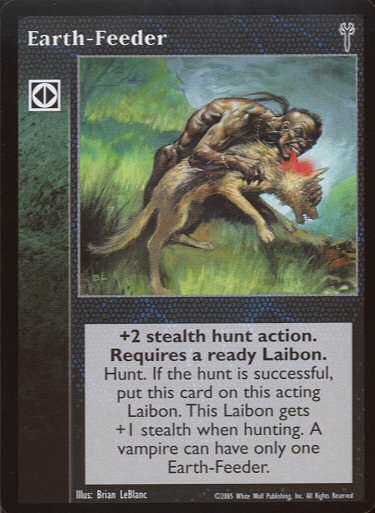 Earth-Feeder [LoB set] - VTES CCG