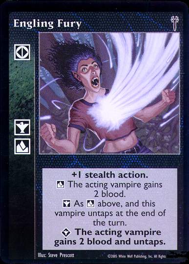 Engling Fury [LoB set] - VTES CCG