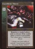 Excellent Thirst [LoB set] - VTES CCG