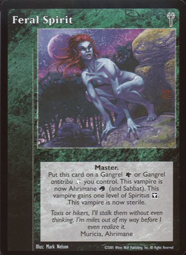 Feral Spirit [LoB set] - VTES CCG