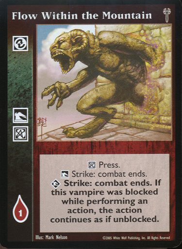 Flow Within the Mountain [LoB set] - VTES CCG