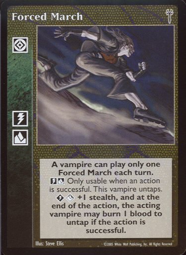 Forced March [LoB set] - VTES CCG