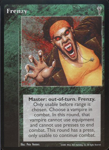 Frenzy [LoB set] - VTES CCG