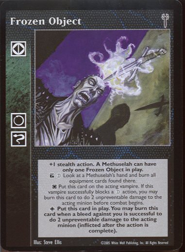 Frozen Object [LoB set] - VTES CCG