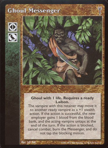 Ghoul Messenger [LoB set] - VTES CCG