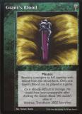 Giant's Blood [LoB set] - VTES CCG