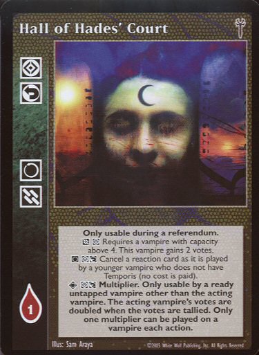Hall of Hades' Court [LoB set] - VTES CCG