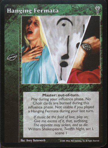 Hanging Fermata [LoB set] - VTES CCG
