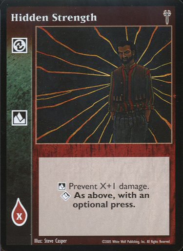 Hidden Strength [LoB set] - VTES CCG