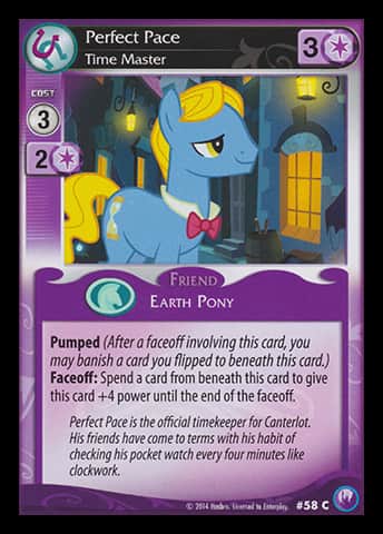 Perfect Pace *Time Master* - Canterlot Nights - Anglais (EN) - OCCASION