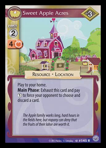 Sweet Apple Acres (V.1 - Rare) - Premiere - Anglais (EN) - OCCASION