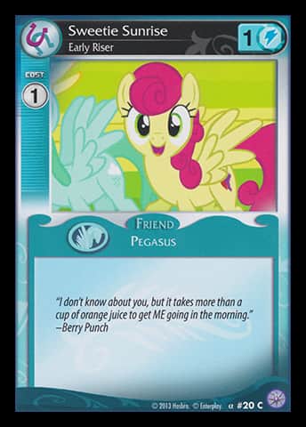 Sweetie Sunrise *Early Riser* - Premiere - Anglais (EN) - OCCASION