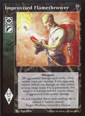 Improvised Flamethrower [LoB set] - VTES CCG