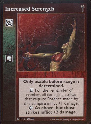 Increased Strength [LoB set] - VTES CCG