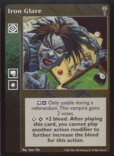 Iron Glare [LoB set] - VTES CCG
