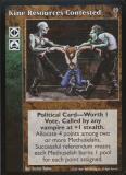 Kine Resources Contested [LoB set] - VTES CCG