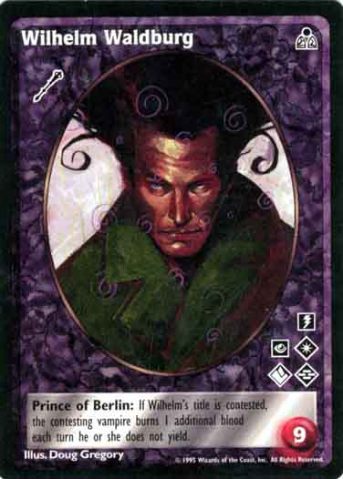 Wilhelm Waldburg [DS set] - VTES CCG