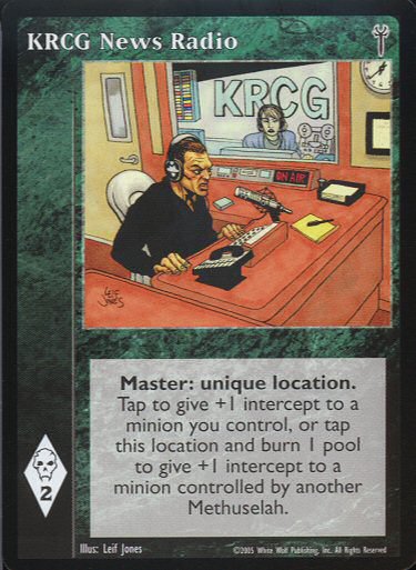 KRCG News Radio [LoB set] - VTES CCG