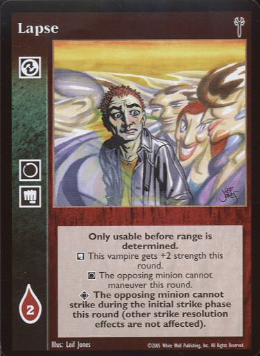 Lapse [LoB set] - VTES CCG