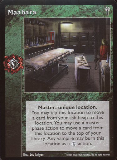 Maabara [LoB set] - VTES CCG
