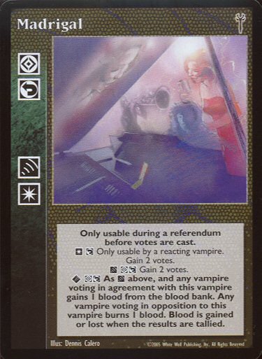 Madrigal [LoB set] - VTES CCG