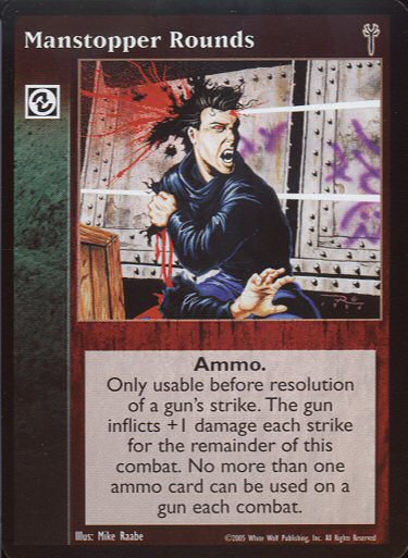 Manstopper Rounds [LoB set] - VTES CCG