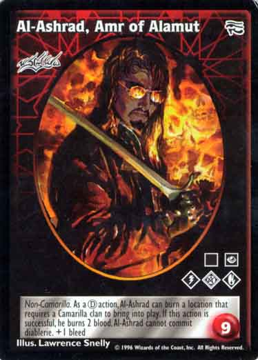 Al-Ashrad, Amr of Alamut [AH set] - VTES CCG