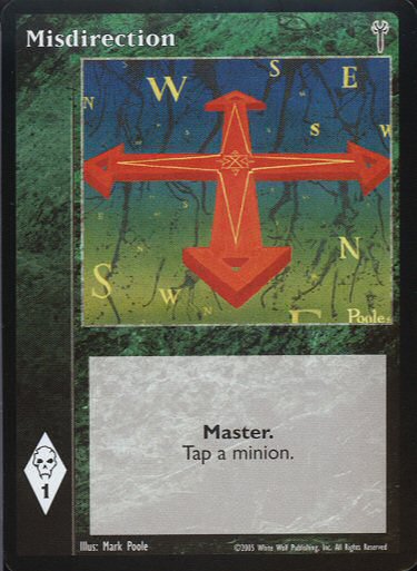 Misdirection [LoB set] - VTES CCG