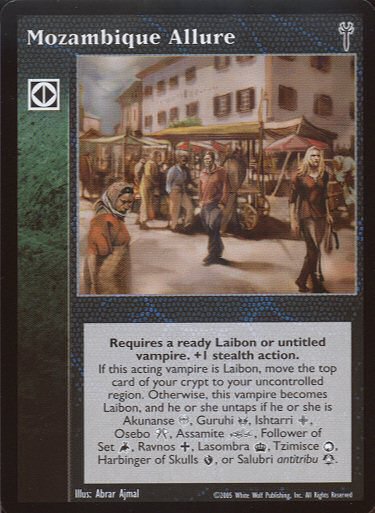 Mozambique Allure [LoB set] - VTES CCG