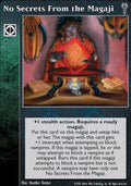 No Secrets From the Magaji [LoB set] - VTES CCG