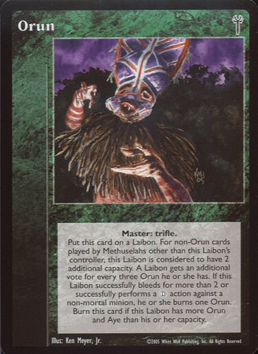 Orun [LoB set] - VTES CCG