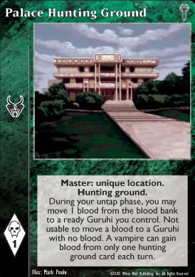 Palace Hunting Ground [LoB set] - VTES CCG
