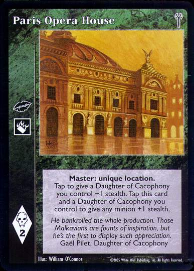 Paris Opera House [LoB set] - VTES CCG