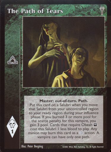 The Path of Tears [LoB set] - VTES CCG