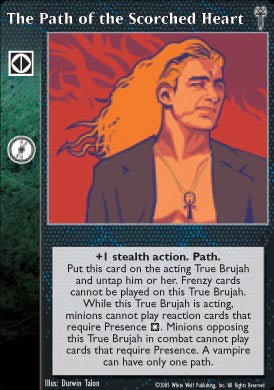 The Path of the Scorched Heart [LoB set] - VTES CCG