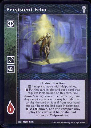 Persistent Echo [LoB set] - VTES CCG