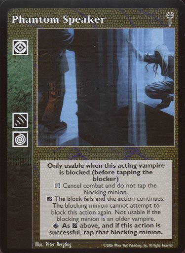 Phantom Speaker [LoB set] - VTES CCG