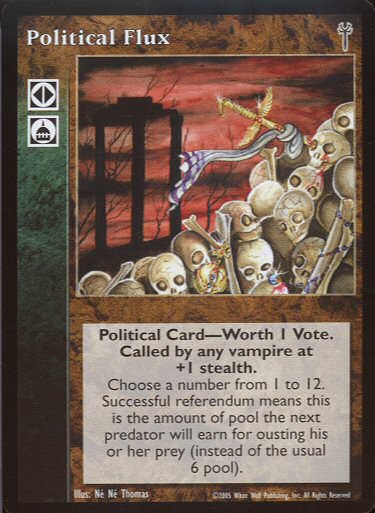 Political Flux [LoB set] - VTES CCG