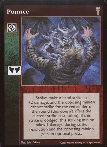 Pounce [LoB set] - VTES CCG