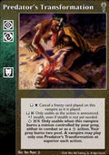 Predator's Transformation [LoB set] - VTES CCG