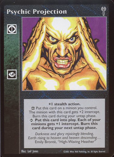 Psychic Projection [LoB set] - VTES CCG