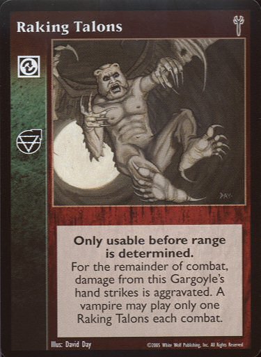 Raking Talons [LoB set] - VTES CCG