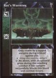 Rat's Warning [LoB set] - VTES CCG