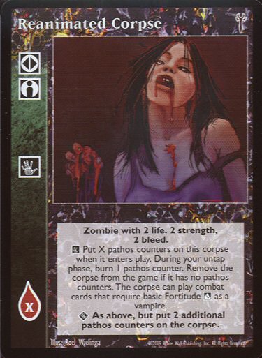 Reanimated Corpse [LoB set] - VTES CCG