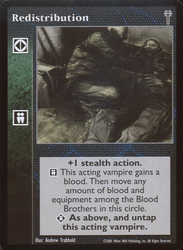 Redistribution [LoB set] - VTES CCG