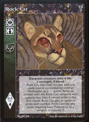 Rock Cat [LoB set] - VTES CCG