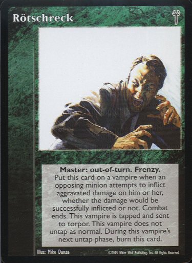 Rötschreck [LoB set] - VTES CCG